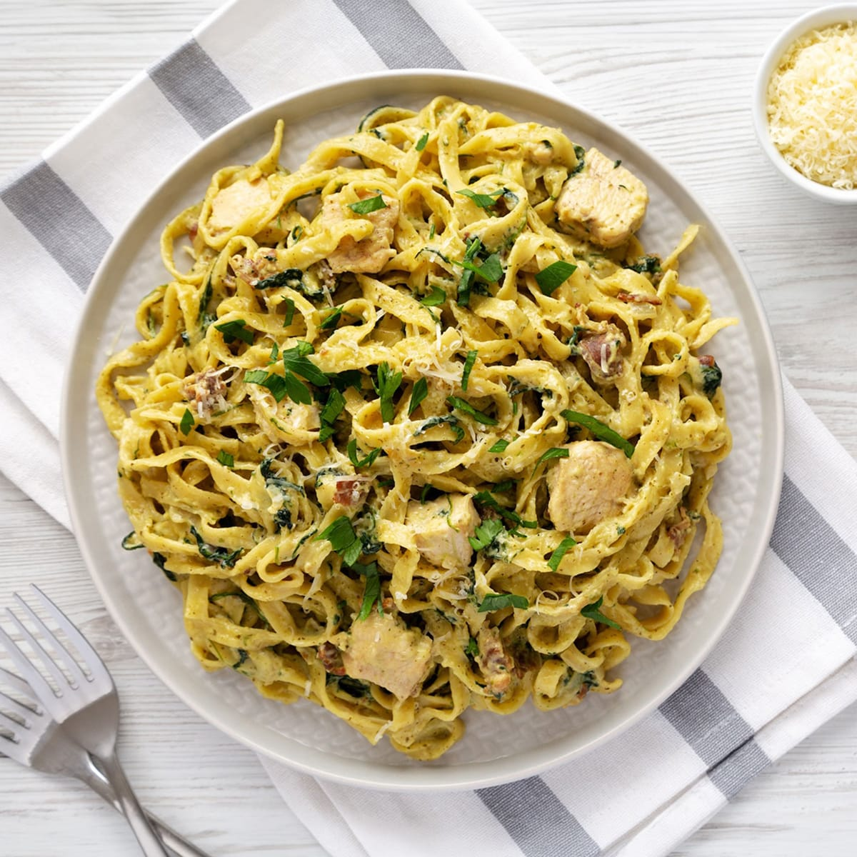 The perfect marriage of creamy indulgence and herbal freshness